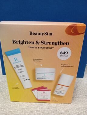 BEAUTY STAT Brighten and Strengthen Glowing Skin on the Go Travel Kit 0401